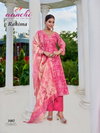 Rahima By Aanchi Jacquard Printed Kurti With Bottom Dupatta Suppliers In India
